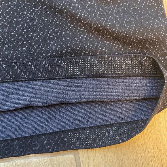 Athleta Momentum Seamless Printed Tank Women XL Blue Racerback NWT - Picture 9 of 9